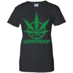 greenpeace womens t shirt - lady t shirt - black