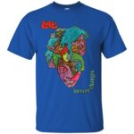 love forever changes t shirt - royal blue