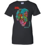 love forever changes womens t shirt - lady t shirt - black