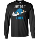 just do it later long sleeve - black