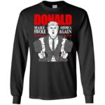 donald pump long sleeve - black