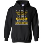 respiratory therapists hoodie - black