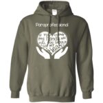 paraprofessionals hoodie - military green