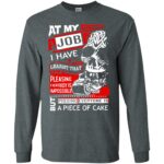 heavy equipment operators long sleeve - dark heather