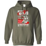 heavy equipment operators hoodie - military green