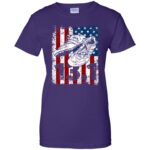 13.1 half marathon shirts womens t shirt - lady t shirt - purple