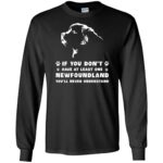 newfoundland dogs long sleeve - black
