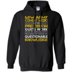 army combat medics hoodie - black