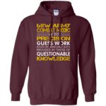 army combat medics hoodie - maroon