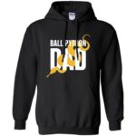 ball python hoodie - black