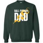 ball python sweatshirt - forest green