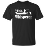 fish whisperer t shirt - black