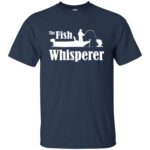 fish whisperer t shirt - navy blue