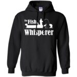 fish whisperer hoodie - black