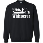 fish whisperer sweatshirt - black