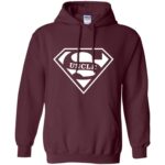 super uncle hoodie - maroon