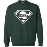 super uncle sweatshirt - forest green