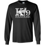 k9 handler long sleeve - black