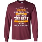 nuclear medicine long sleeve - maroon