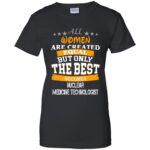 nuclear medicine womens t shirt - lady t shirt - black