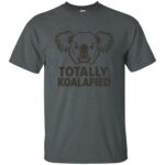 koalafied t shirt - dark heather