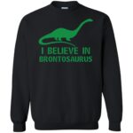 brontosaurus sweatshirt - black