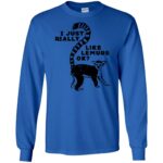 lemur long sleeve - royal blue