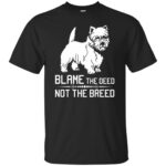 cairn terrier t shirt - black