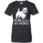 cairn terrier womens t shirt - lady t shirt - black
