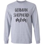 German Shepherd Mom long sleeve - sport grey