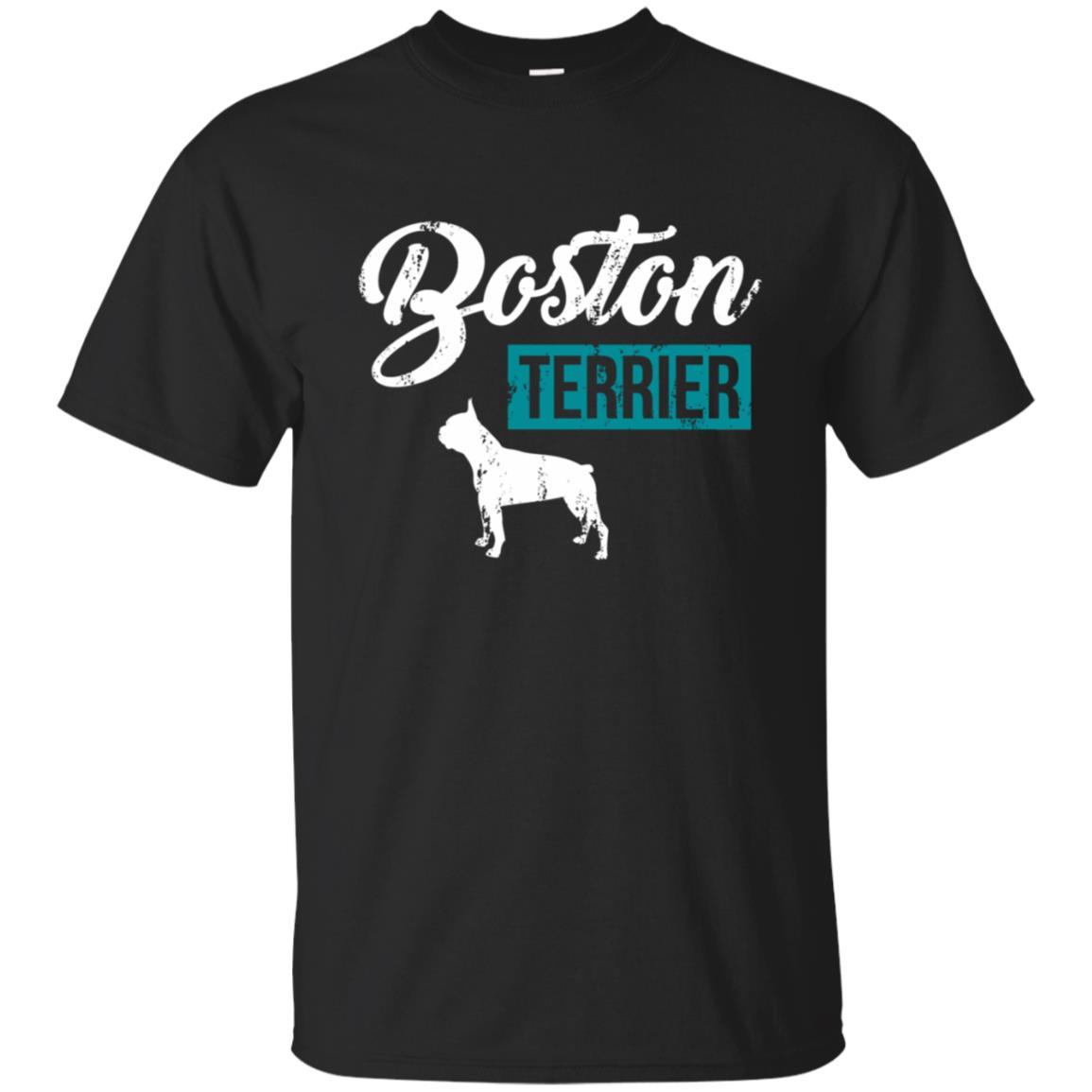 boston terrier sweatshirt - black