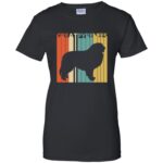 great pyrenees womens t shirt - lady t shirt - black