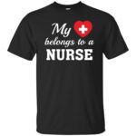 nurse boyfriend shirt - black