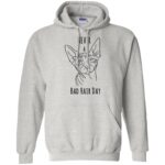 sphynx cat hoodie - ash