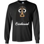 coonhound long sleeve - black