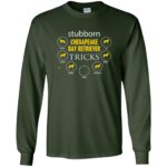 chesapeake bay retriever long sleeve - forest green