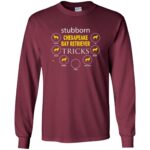 chesapeake bay retriever long sleeve - maroon