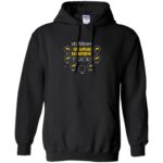 chesapeake bay retriever hoodie - black