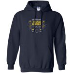 chesapeake bay retriever hoodie - navy blue