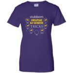 chesapeake bay retriever womens t shirt - lady t shirt - purple