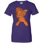 cocker spaniel womens t shirt - lady t shirt - purple
