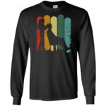 Vintage Retro Hair Stylist long sleeve - black