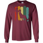 Vintage Retro Hair Stylist long sleeve - maroon