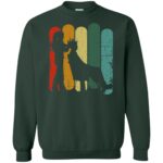 Vintage Retro Hair Stylist sweatshirt - forest green