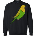 parakeet sweatshirt - black