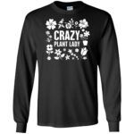Crazy Plant Lady long sleeve - black