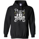 I Was Beekeeping Before It Was Cool hoodie - black