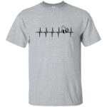 Beekeeping Heartbeat T-shirt - sport grey