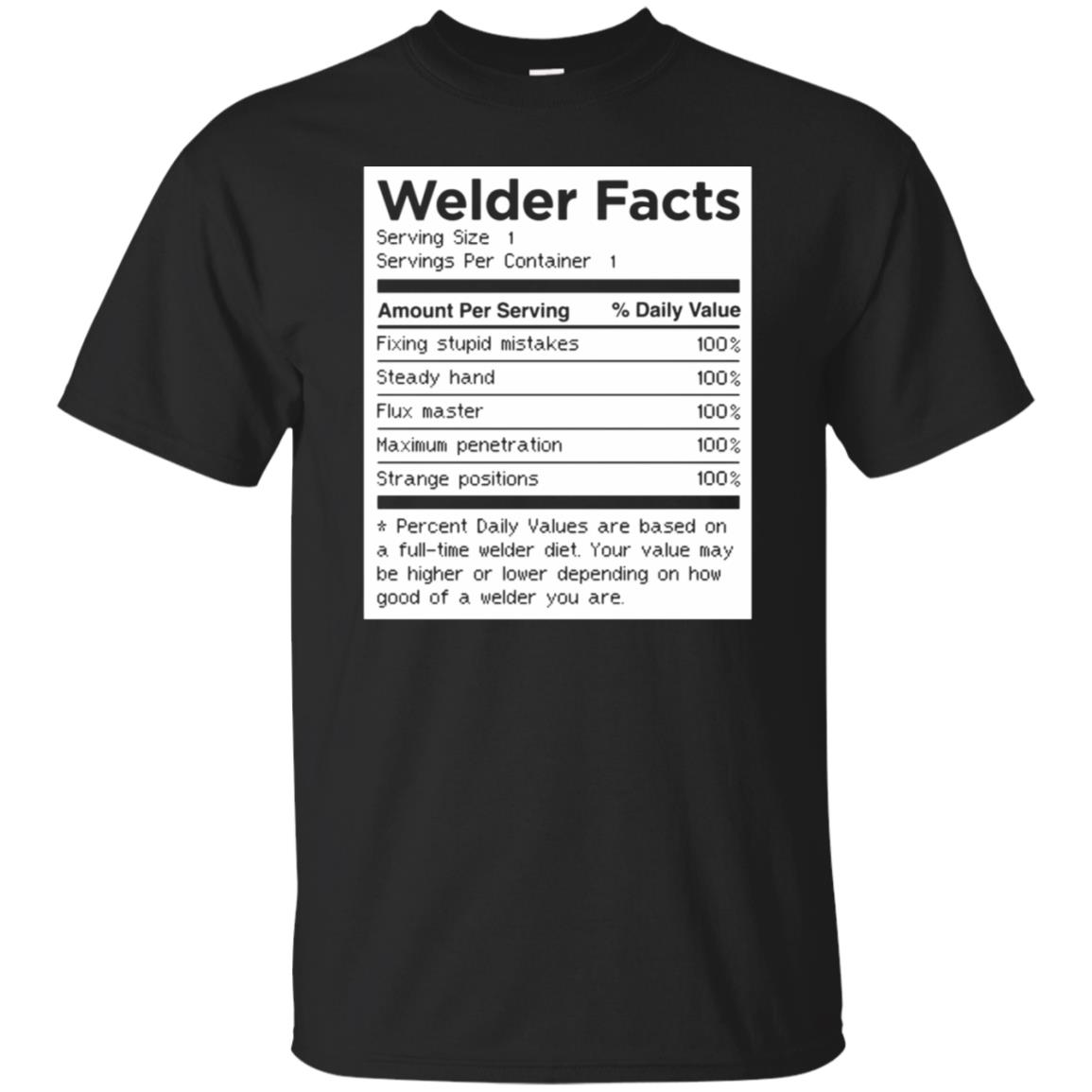 Welder Facts - black