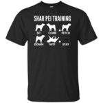 shar pei shirt - black